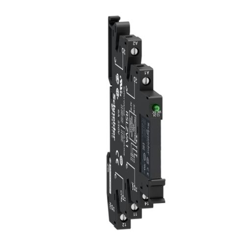 Picture of RSL1PVBU RSL Terminal Relay with Base 24VAC/DC 1C/O 6A Screw