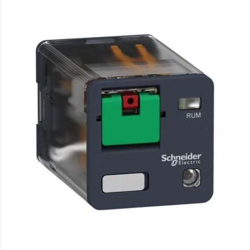 Picture of RUMC22B7 8-Pin Lamp Type Relay 24VAC 2C/O 10A with LED