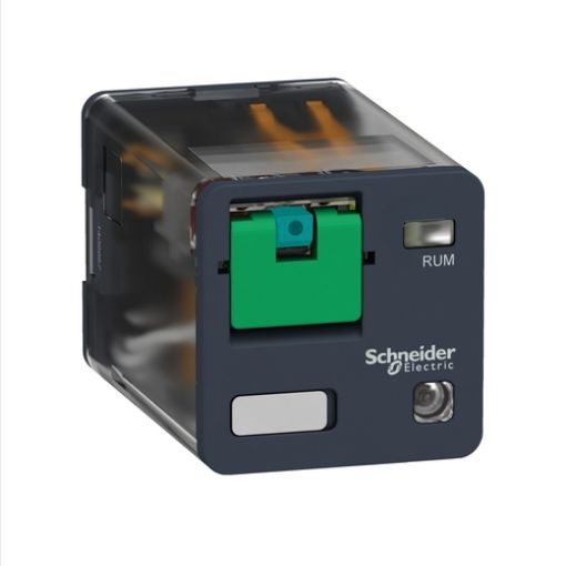 Picture of RUMC22BD 8-Pin Lamp Type Relay 24VDC 2C/O 10A with LED