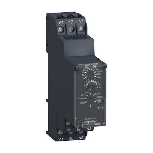 Picture of RE22R2QGMR Time Relay Y/D Qg 24-240VAC/DC 0.05s-300h 2C/O 8A
