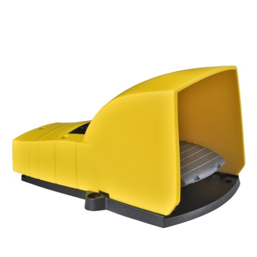 Picture of XPEY511 Foot Switch 1NO+2NC Plastic with Yellow Cover