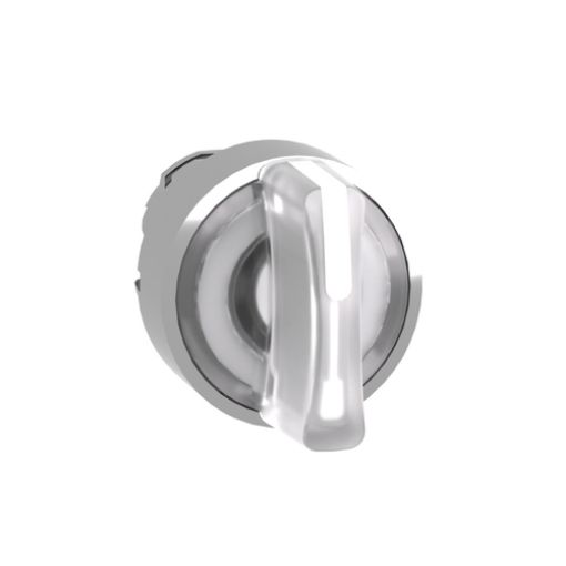 Picture of ZB4BK1313 Illuminated Switch Head 1-0-2 White