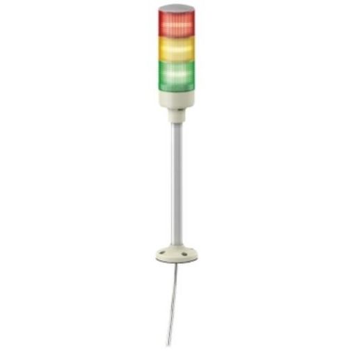 Picture of XVGB3SH 3 Color Led+Buzzer Light Array 24VAC/DC Φ60mm with base