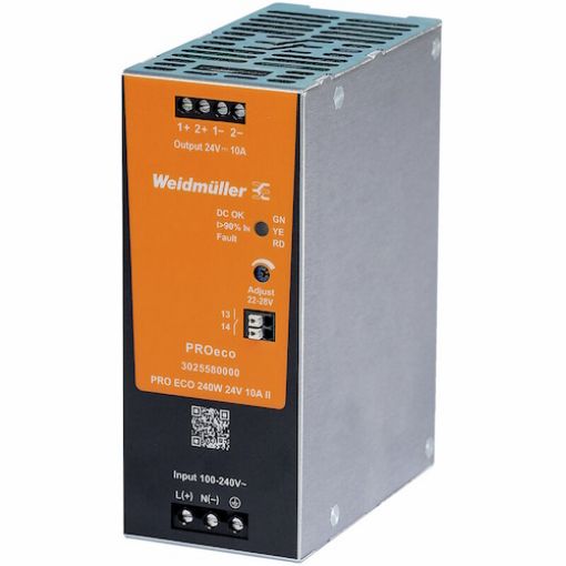 Picture of PRO ECO 240W 24V 10A II Rail Power Supply 3025580000