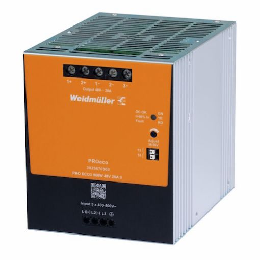 Picture of PRO ECO3 960W 24V 40A II Three-Phase Rail Power Supply 3025660000
